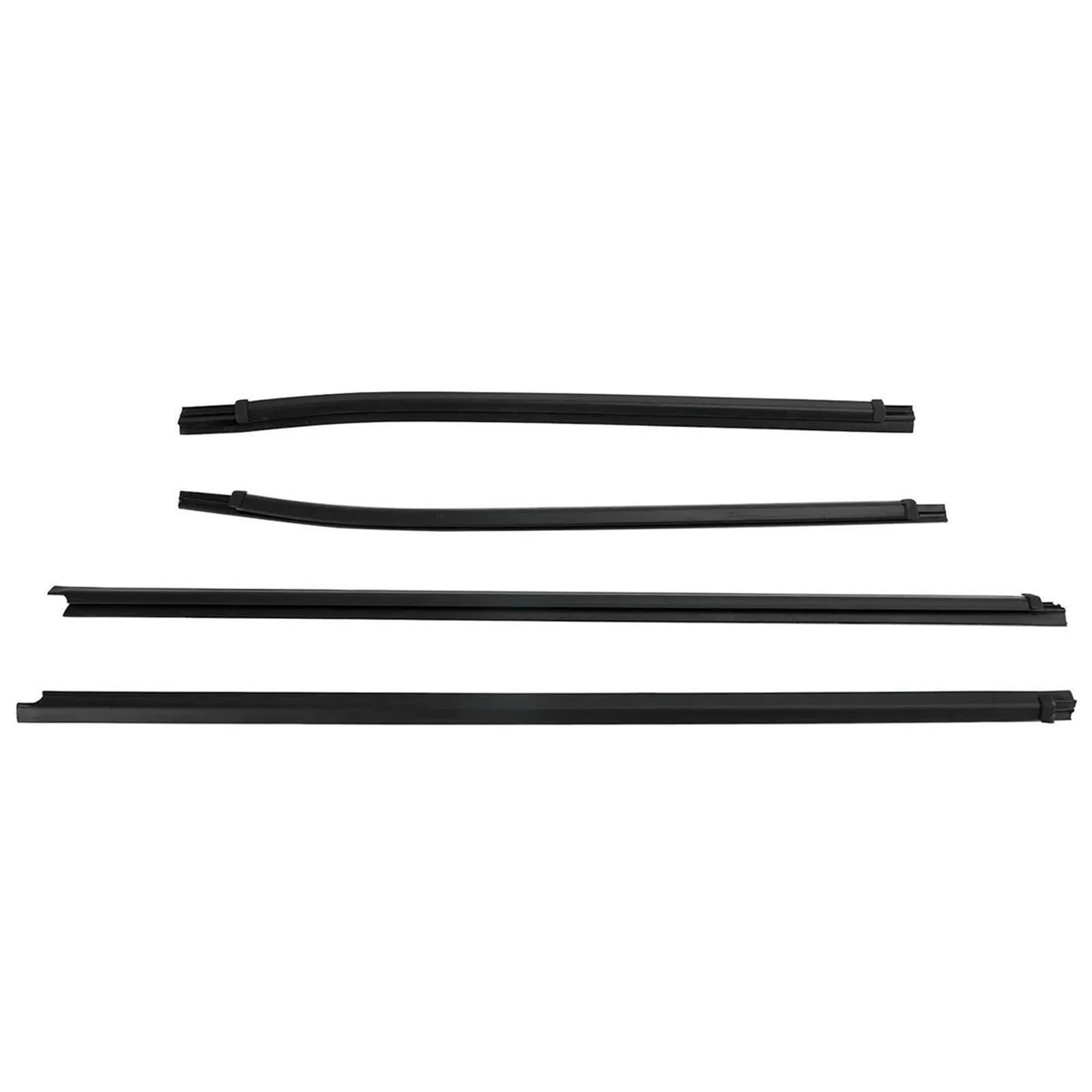 Car Window Rubber Seal for Isuzu for D-MAX for DMAX 4door 2012-2018 Outer Window Rubber Weatherstrip Door Sealing Window Weatherstrip