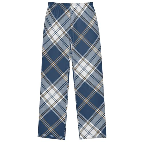 Boy's Pants Penguin White Heart Cartoon Red Jogger Pants Elastic Waist Long Bottoms Trousers with Pockets 6-14 Years