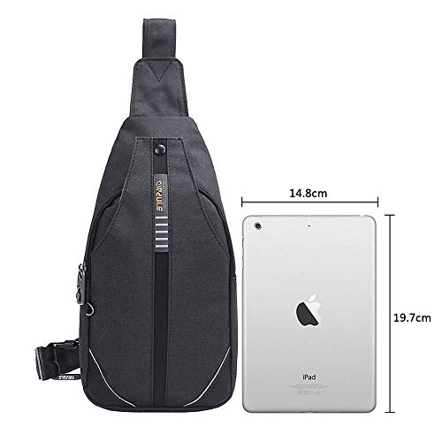 EGOGO Zaino Monospalla Petto Uomo Sportivo Borsa a...