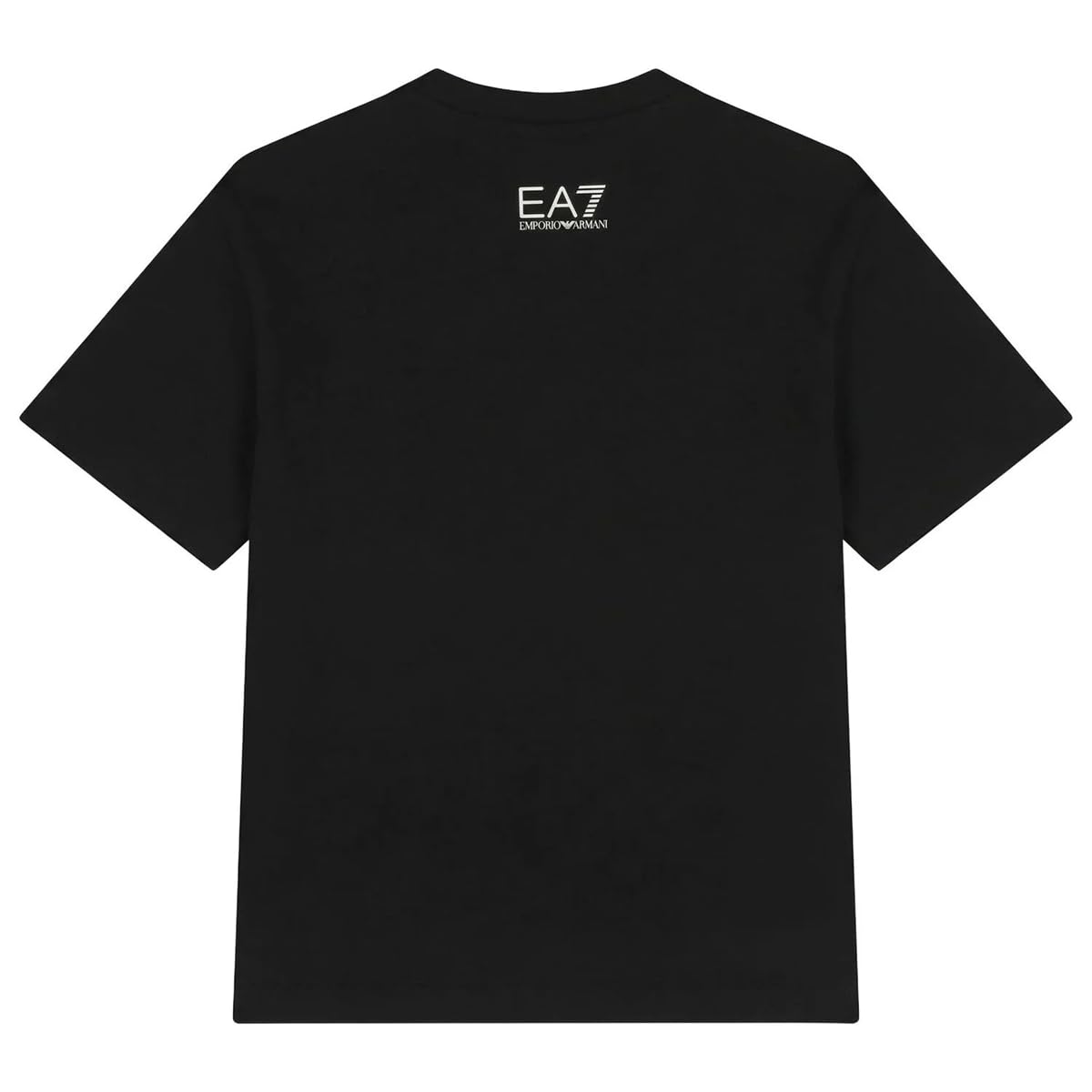 Emporio Armani EA7 7B000267 Logo Series Set aus T-Shirt und Shorts aus Baumwolljersey für Kinder und Jugendliche