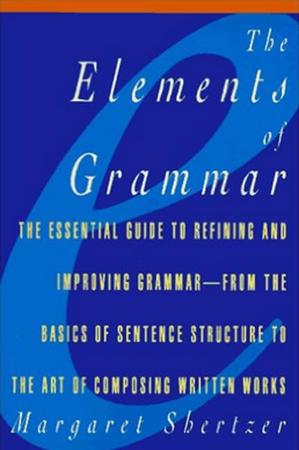 Buy The Elements of Grammar — BookShops.in