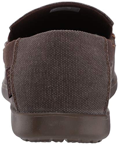 crocs Men's Santa Cruz 2 Luxe M Slip-On Loafer, Espresso/Walnut, 7 M US - Thumbnail 6