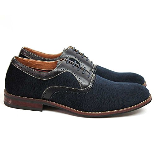 Ferro Aldo New Men's Round Toe Velvet Corduroy Lace up Denim Friendly 19513l3