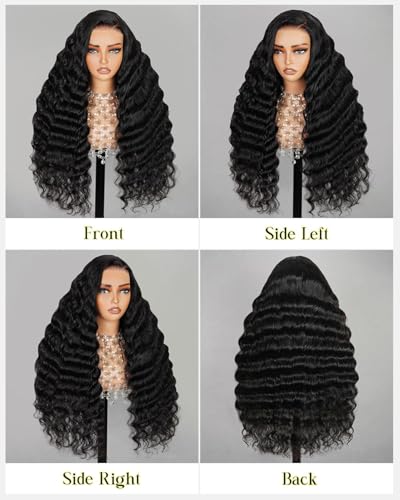 Image of Arabella Glueless Wigs Human Hair 6x5 Glueless wig 28inch Loose Wave Wig