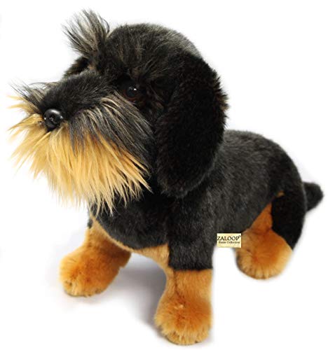 Zaloop Peluche de perro salchicha (36 cm)