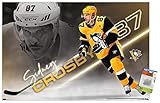 Trends International NHL Pittsburgh Penguins - Sidney Crosby 21 Wall Poster, 22.375