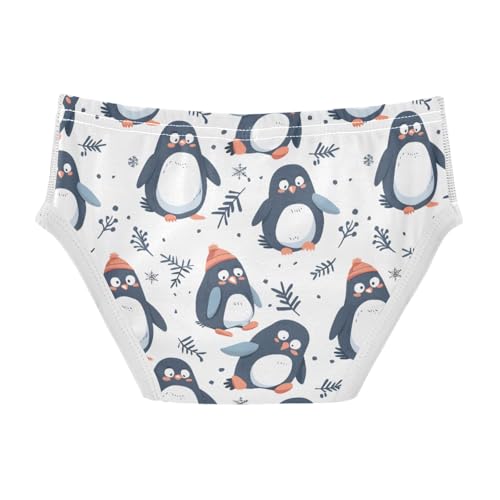 Cute Penguins Seamless Boys' Underwear 100% Cotton Boys' Briefs Soft Toddler Underwear2