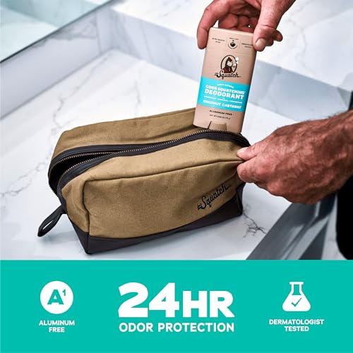 Dr. Squatch Natural Deodorant for Men 3 Pack – Odor-Squatching Men's Deodorant Aluminum Free (2.65 oz, 3 Pack) - Image 4