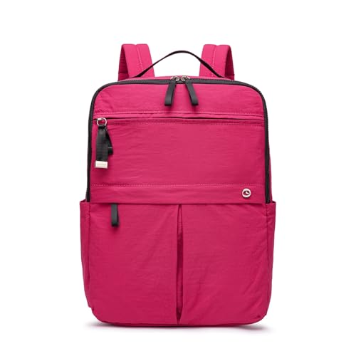 MYEVAA Mochilas femininas de nylon, casuais, leves, versáteis para compras e viagens