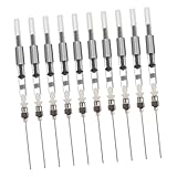 BCOATH 10 Stück Teiliges Füllfederhalter Tintenzufuhr Helfer Silber Tintenabsorber Für...