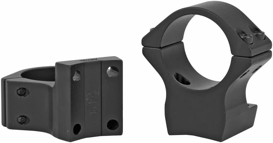 Talley X-Bolt Scope Mounts - Lightweight Alloy Optics Mounting Rings, Black Anodized - 1"/30mm/34mm, Low/Medium/High Options - Compatible with Browning X-Bolt Rifles