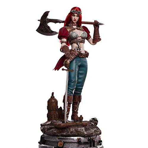 LJIS Actionfiguren 1/6 Red Sonja Hochwertiges Umweltfreundliches PVC-Material Model Statuen Geeignet Für Bastlersammlung Cover