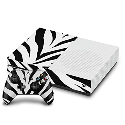 Vinyle autocollant Xbox One S avec protection manette design zèbre