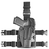 WARRIORLAND Level 2 Drop Leg Holster for...