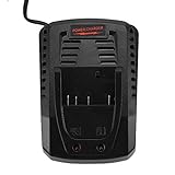 bosch ladegerät 4a Ausgang: DC 1.6A TOOGOO Li-Ion Ladeger？t für Bosch 14.4V 18V Batterie Bat609 Bat609G Bat618 Bat618G Ladeger？t Al1860Cv Al1814Cv Al1820Cv (Eu Stecker)