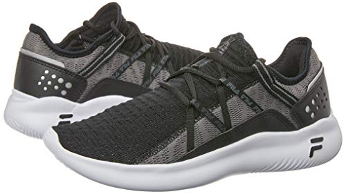 Tênis Quark, Fila, Masculino, Preto/Grafite/Prata, 40