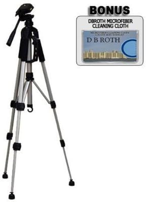 Deluxe Pro 145 cm Camera Tripod with Tripod Carrying Case For The Fujifilm XF1, X-E1, X-S1, X-Pro1, HS30EXR, HS28EXR, HS25WEXR, F800EXR Digital Camera