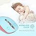 seenda Wireless Mouse, 2.4G Wireless Computer Mouse with Nano Receiver 3 Adjustable DPI Levels, Portable Mobile Optical Mice for Laptop, PC, Chromebook, Computer, Notebook, Pink & Blue