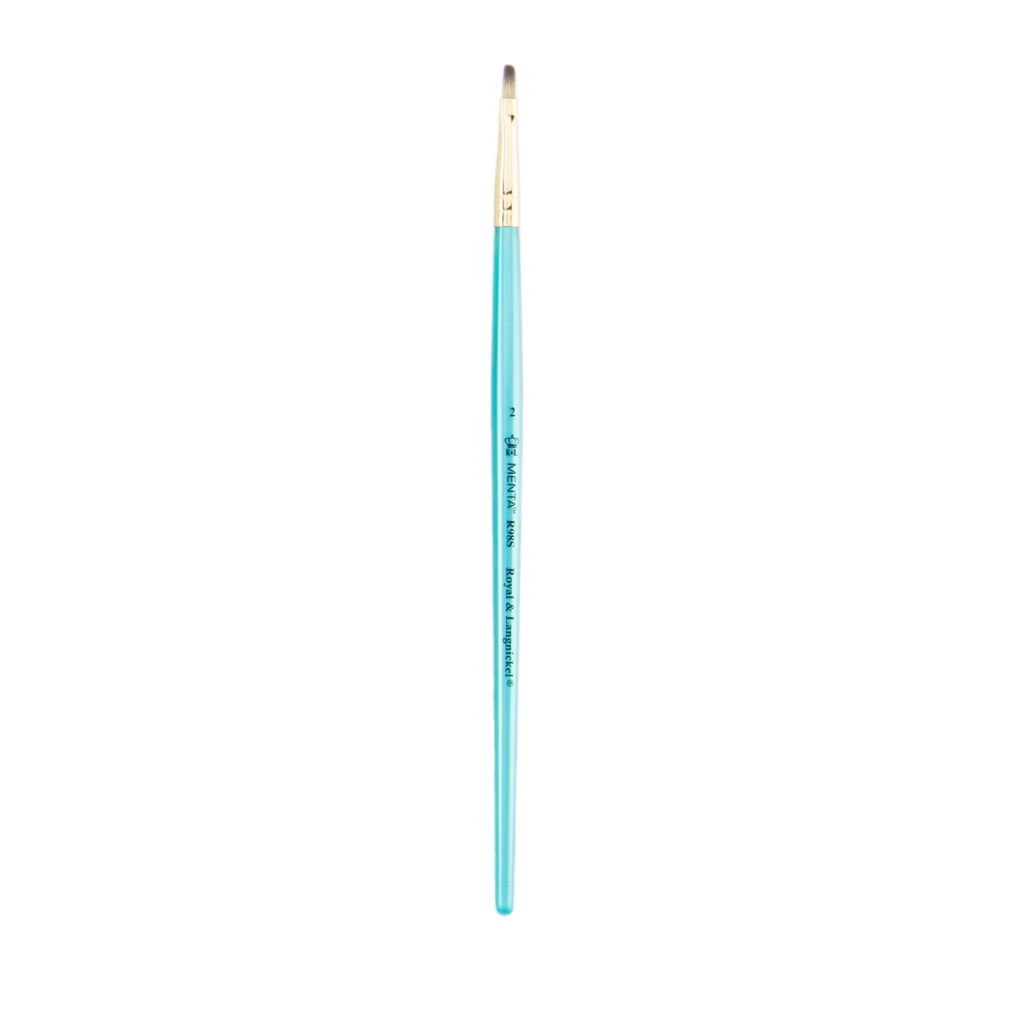 Menta Synthetic Blend Flat Brush - 10