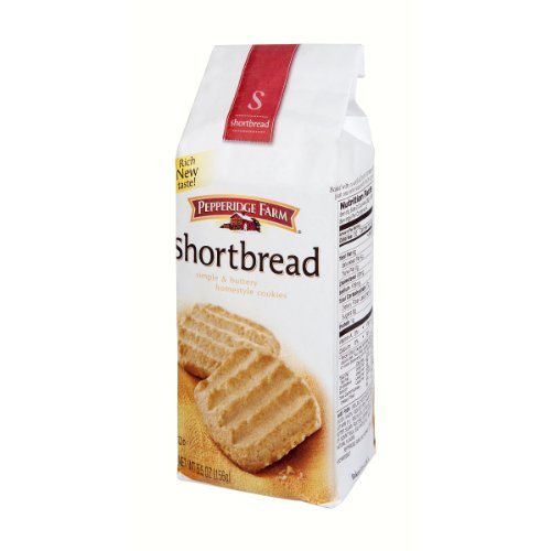 Pepperidge Farm Shortbread Simple & Buttery Homestyle Cookies, 5.5 Ounce