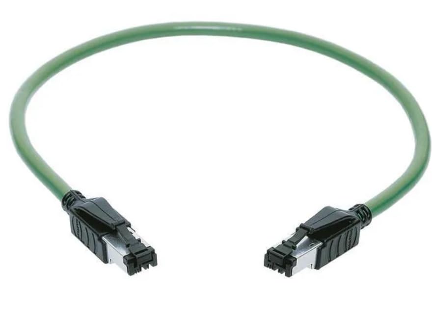 09457711121, Ethernet Cables/Networking Cables Fieldpatchk., AWG22/ 7;2xIP20; 0,5m,stran