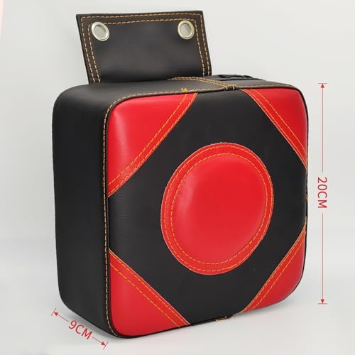 lcvtos Wand-Schlagpolster Boxen, Boxen Training PU Schlagpolster, Elastischer Schwamm, Fokus-Zielpolster, für Fitnessstudio, Boxtraining, Haushalt