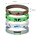 JOVITEC 36 Pieces Pixel Theme Style Character Wristband Bracelets Silicone Wristbands, Pixelated Theme Bracelet Designs for Themed Style Party Supplies