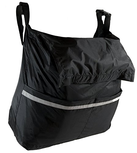 Wheelchair Bag for Back of Chair - Accessory Carry Pouch for Storage of Personal Accessories and Essential Items - Lightweight and Large Expanding Design for Wheel Chair Travel Back - Thumbnail 7