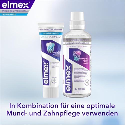 Elmex Zahnschmelz Professional Weiss-Schmelz Zahnpasta, 75 ml Zahncreme