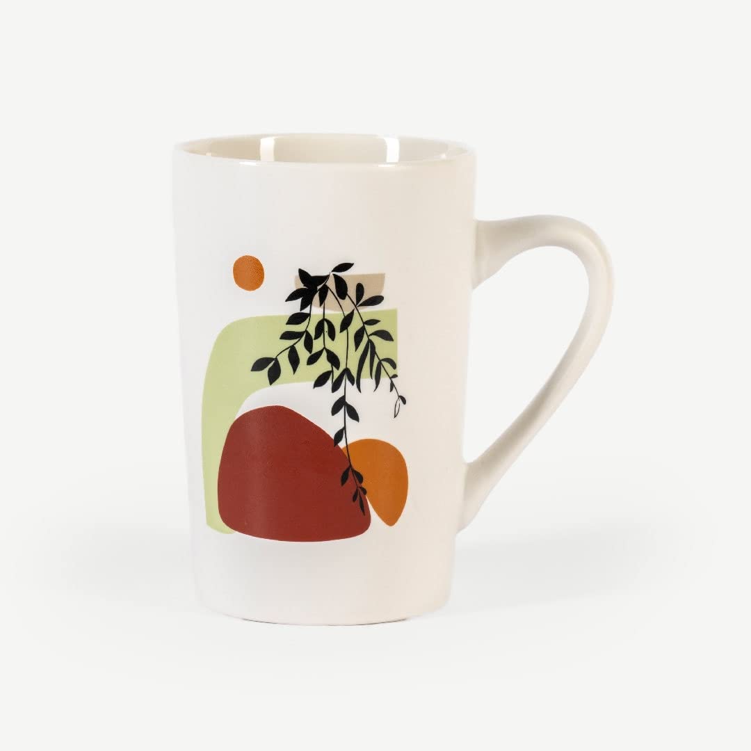 Oc Home Florian Mug Terracotta 380Ml 8x6.70x12 White