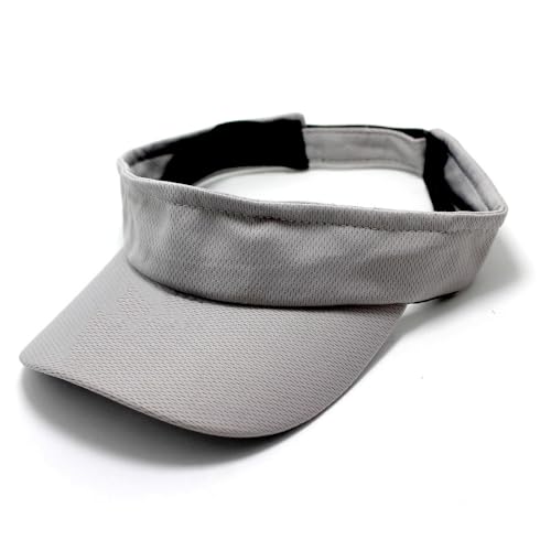 Viseira Praia Esportiva Corrida Ao Ar Livre Ajustável Diversas Cores L-01 (Cinza)