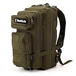 SteelMule Mochila Táctica Militar 26L Molle - Impe...: ✅ Compacta, táctica y funcional – ideal para 2 días Esta mochila 26 litros militar y 5 compartimentos. Una mochila deportiva táctica militar para actividades al aire libre (Outdoor): mochila senderismo para acampar, excursiones cortas, operaciones tá...