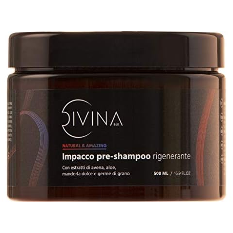 Mascarilla pre champú Natural&Amazing para cabello afro y rizado de DIVINA BLK Cover