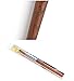 Rolabling Nail Brush Kolinsky Sable Acrylic Nail Art Brush Professional Red Wooden Nail Brush (16#)