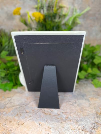 Exquisite Handmade Resin Guardian Angel Photo Frame A Cherubic Ornament to Cherish
