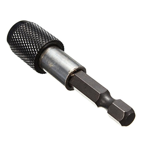 Yakamoz Pack of 3 Pieces 1/4 Inch Hex Shank Magnetic Extension Chuck Adapter Quick Release Bar Socket Screwdriver Bit Holder