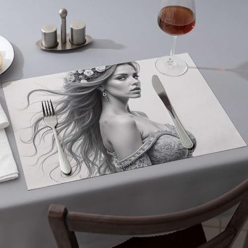 Chemin de table d'été et sets de table pour repas de jardin ensoleillé - 2