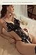 LEBENSWERT Dessous Damen Sexy Unterwäsche Sexy Dessous Damen für Sex Strapsen Dessous Set Spitze Reizwäche Damen Dessous Transparent Negligee Damen Sexy Erotische Bodysuit (XXXL)