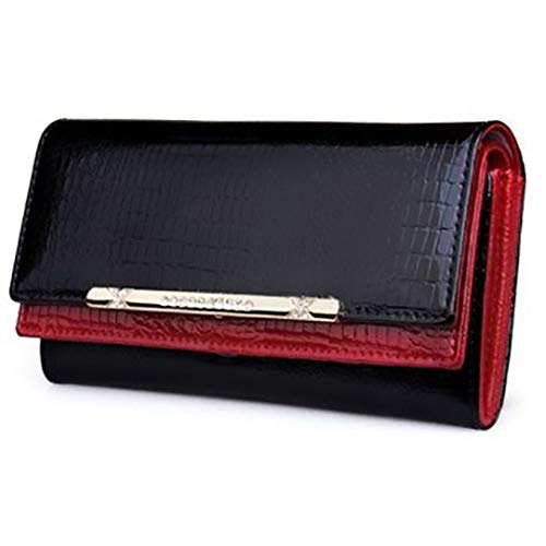 OtherCrocodile design and cow leather wallet for ladies