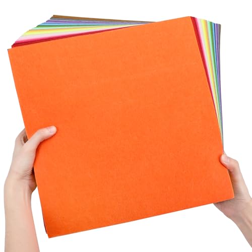 Kakapops FS001 Fabric Felt Sheets 12"X12", Assorted Colors Craft Felt Squares thumb #5