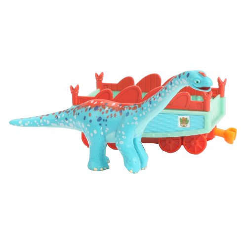 Learning Curve Dinosaur Train Collectible Dinosaur with Train Car - My Friends are Quadrapeds: Arnie