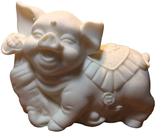 Breloque Zodiaque Coq En Jade Naturelle Sculptée Main - Authentique Et Neuve
