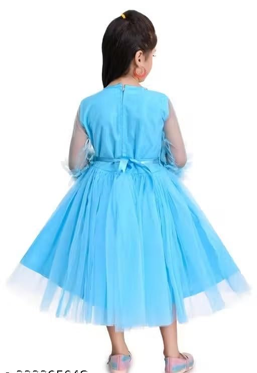 Image of Handcrafted Pori Ethnic Party Frock for