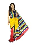 Stil: Wunderschöner traditioneller indischer Seidensaris mit Bluse, handgewebt von Bengal Weavers. Es dauert 3-4 Monate, um einen Sari zu machen, sehr berühmt und beliebt. Dieser Sari verleiht einen ethnischen und traditionellen indischen Look. Dieser Sari eignet sich hervorragend zum Tragen. Sie können diesen Sari auch als Vorhang oder für andere Zwecke verwenden.