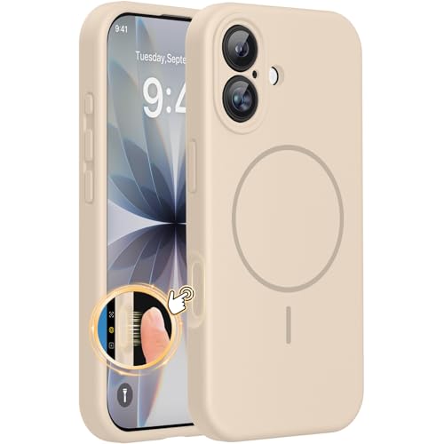 Miracase iPhone17 �p �P�[�X MagSafe�Ή� �V���R�� �J�����R���g���[�� �J�o�[ 3.0�~�� ���^ �}�O�l�b�g���� ��Phone17�P�[�X �ϏՌ� �Ռ��z�� �����ӂ��� 17 �T���h ���F