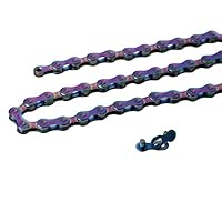 GORIX ゴリックス 自転車チェーン [ロードバイク・クロスバイク・マウンテンバイク] (９速（オイルスリック）)