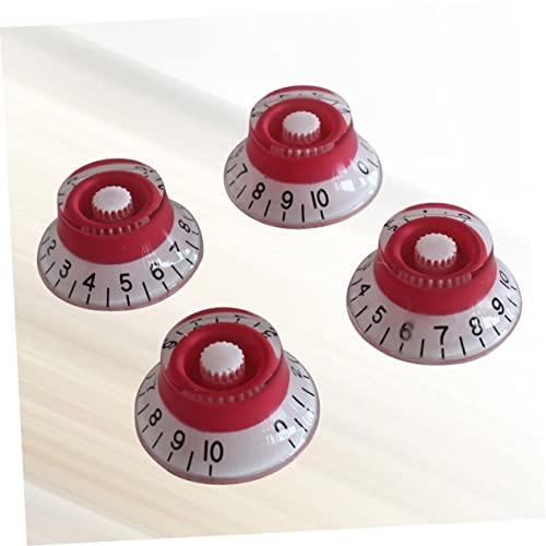 Vaguelly 12 Pçs/Conjunto De Botões De Guitarra Botões De Latão Controle Botão De Botões De Controle