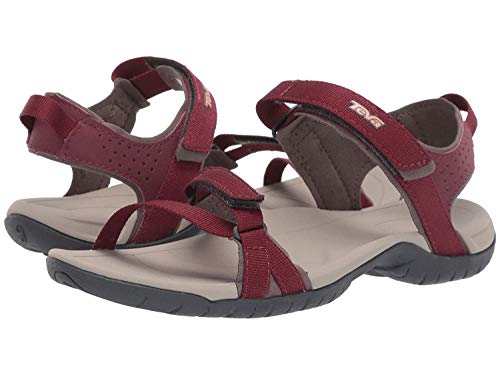 Teva Women Verra Sandal Port/Wine Size 10 M US Burgundy