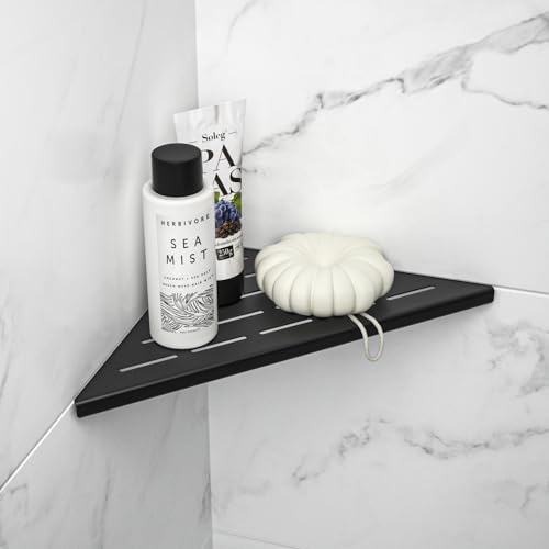 Bernkot Corner Shower Shelf 10" Matte Black