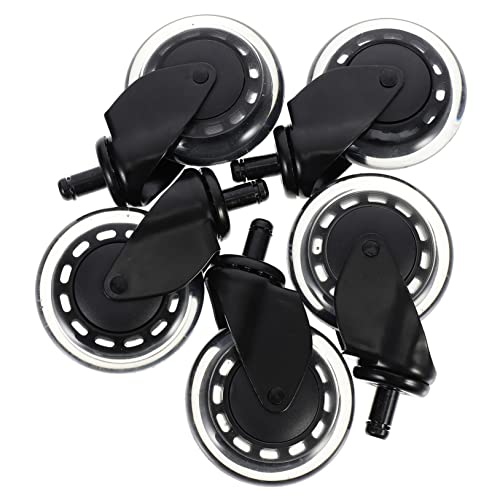 Roulettes en PU pour fauteuil de bureau : finis les bruits et rayures
